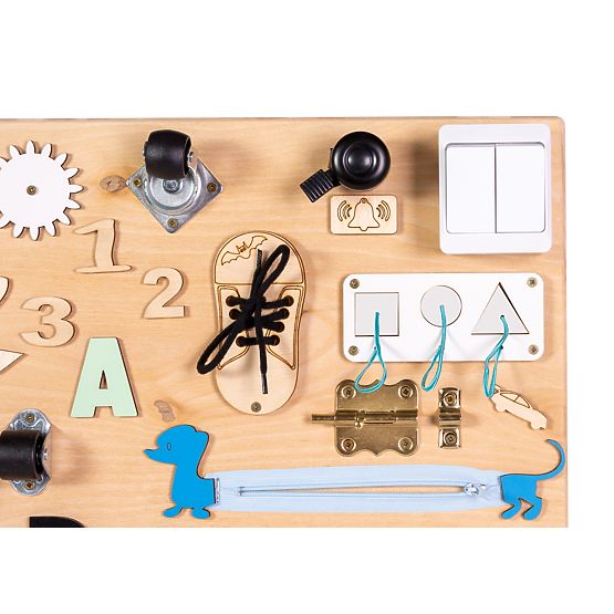 Activity Board Dog - Natural