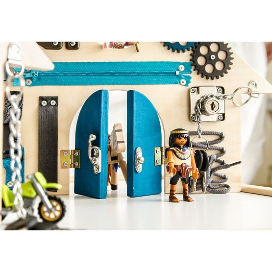 Activity board - House - blue