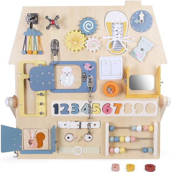 Activity Board Sensory Panel - House