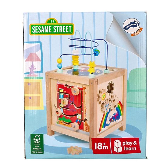 Activity Cube with Sesame Street Characters