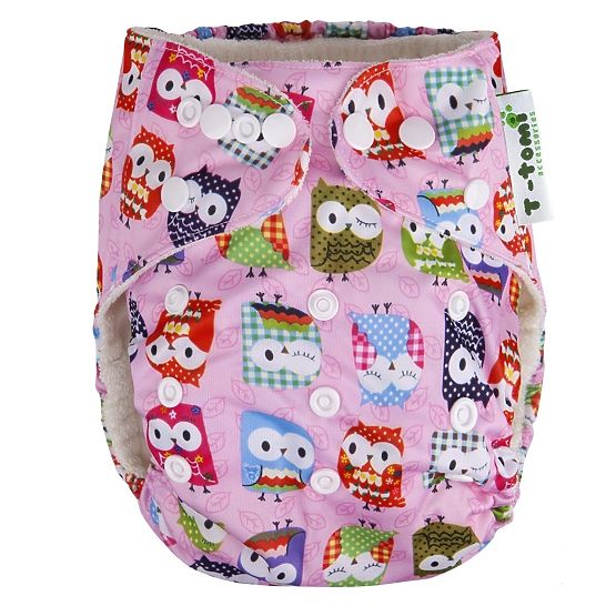 AIO Bamboo Nappies + 2 Bamboo Booster Inserts