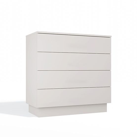 AMBER 4S Dresser Cabinet 4 Drawers for Bedroom Living Room CASHMERE Beige