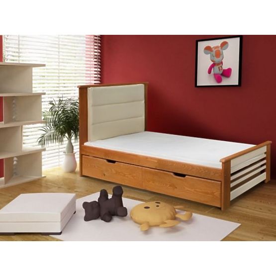 AMELKA Solid Wood Children's Bed