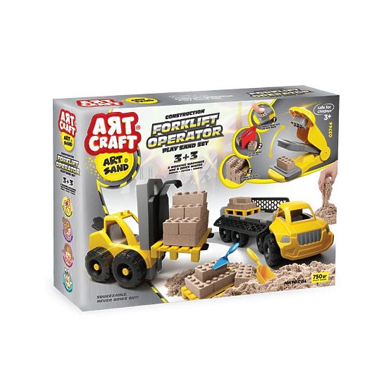 ART CRAFT Kinetic Sand Set - Create, Build, Dismantle