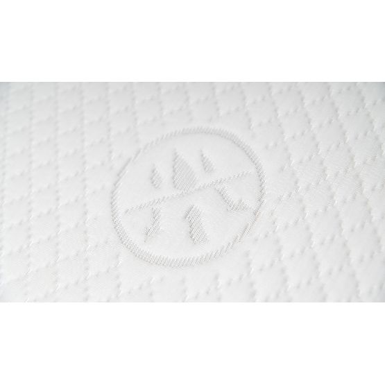 ASEPTIC Crib Mattress with Antibacterial Foam: Size - 120x60