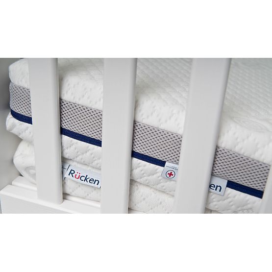 ASEPTIC Crib Mattress with Antibacterial Foam: Size - 140x70