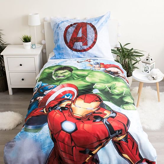 Avengers bed linen 140 x 200 cm + 70 x 90 cm