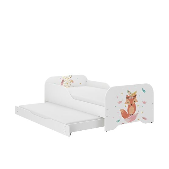 Children's Bed MIKI 160 x 80 cm - Fox