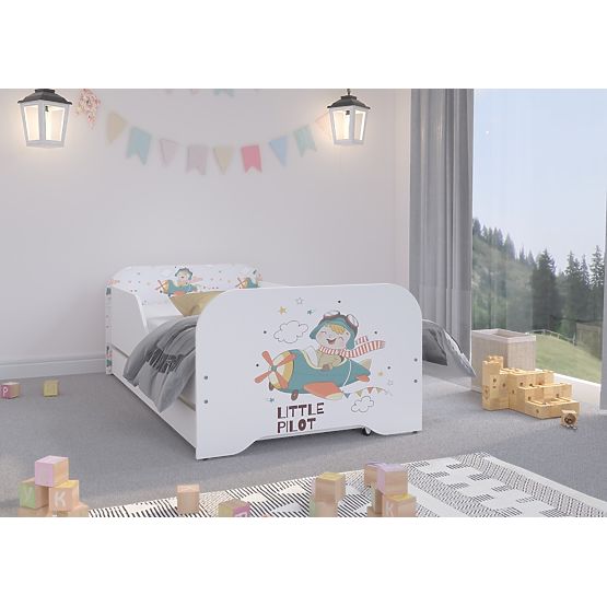 Children's Bed MIKI 160 x 80 cm - Little Pilot