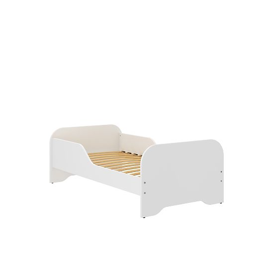 Children's Bed MIKI 160 x 80 cm - White Teddy Bear