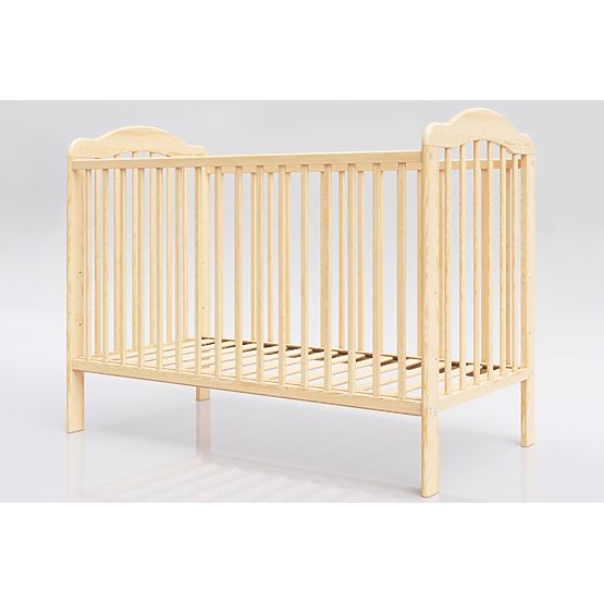 Alek Baby Crib with Removable Bars - Natural