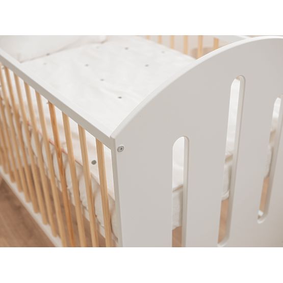 Baby Dream Baby Crib 120x60 cm - White