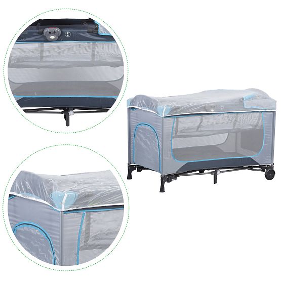 Baby travel cot and cradle 2in1