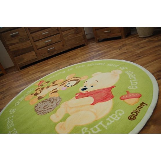 BABY Winnie the Pooh 406 Children's Rug - size 140 x 140 cm