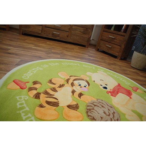 BABY Winnie the Pooh 406 Children's Rug - size 140 x 140 cm