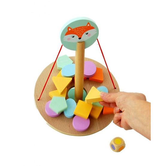 A balancing game with a fox