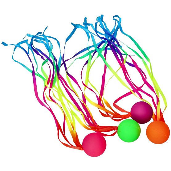 Ball with Ribbons