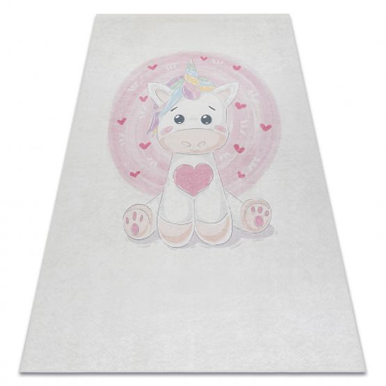 BAMBINO 1128 Washing Mat Unicorn for Children Anti-Slip - Cream