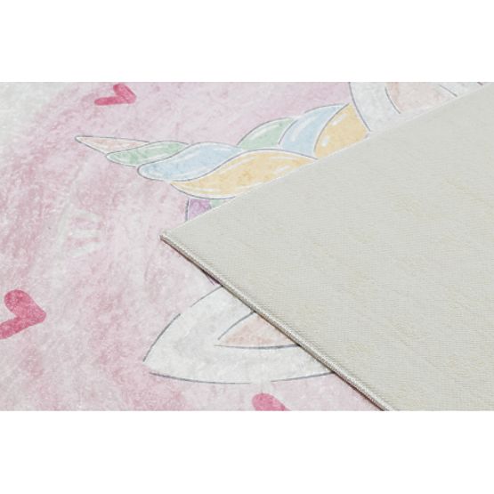 BAMBINO 1128 Washing Mat Unicorn for Children Anti-Slip - Cream