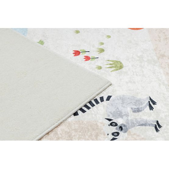 BAMBINO 1165 Washing Mat Zoo for Children Anti-Slip - Beige