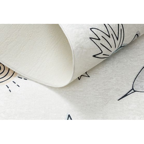 BAMBINO 1278 Washing Mat Space Rocket for Kids Anti-Slip - Cream