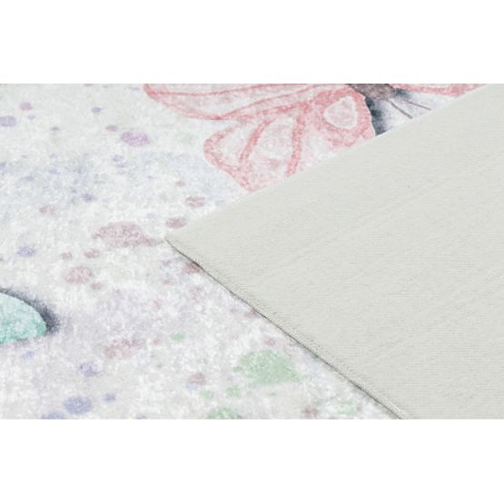 BAMBINO 1610 Washing Mat Butterflies for Children Anti-Slip - Cream
