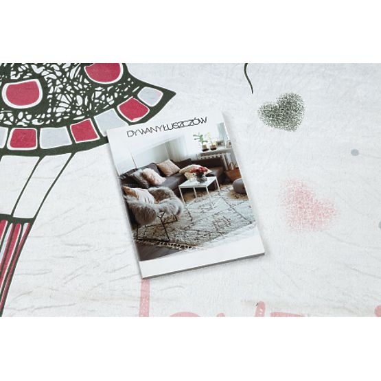 BAMBINO 2644 Washing Mat Girl, Unicorn for Kids Anti-Slip - White/Pink