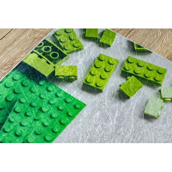 BAMBINO 38480 Washing Mat Children's Building Blocks Non-slip - Grey / Yellow