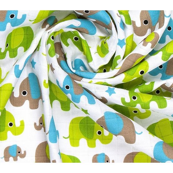 Bamboo Baby Towels with Pattern