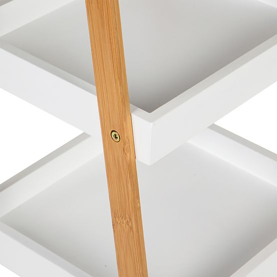 Bamboo Shelf Unit - 4 Shelves
