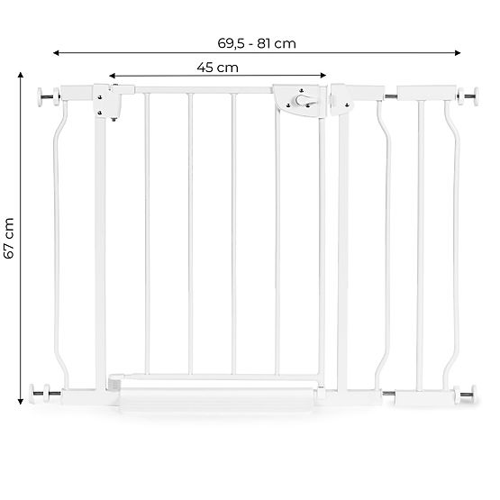 Barrier to the stairs