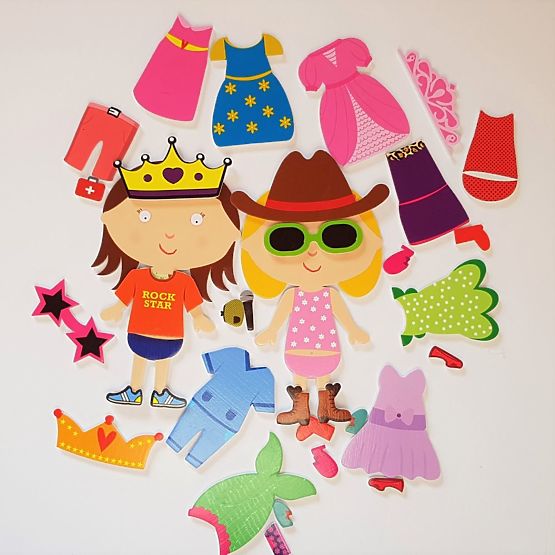 Bath Stickers - Funny Outfits