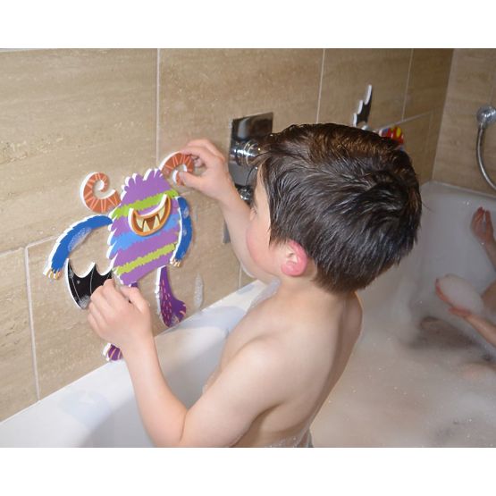 Bath Stickers Spooky Monsters