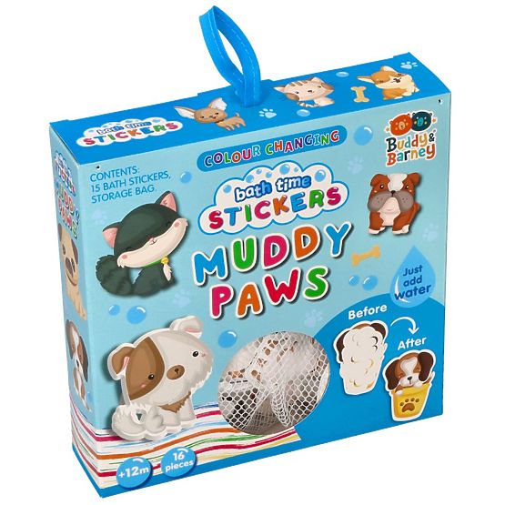 Bath Stickers with Color-Changing Animals