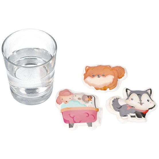 Bath Stickers with Color-Changing Animals