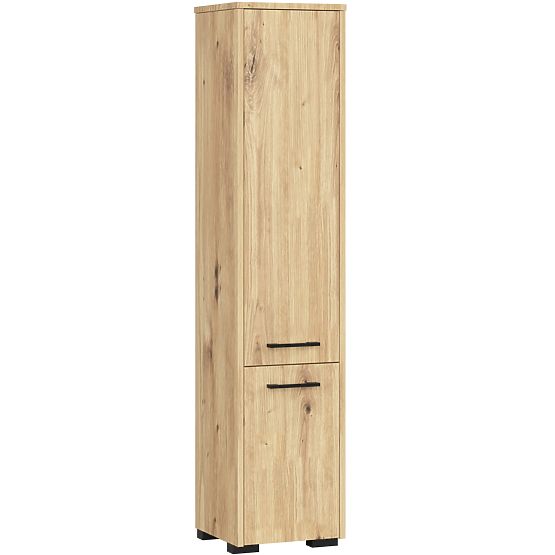 BATHROOM CABINET FIN 2 DOORS OAK ARTISAN