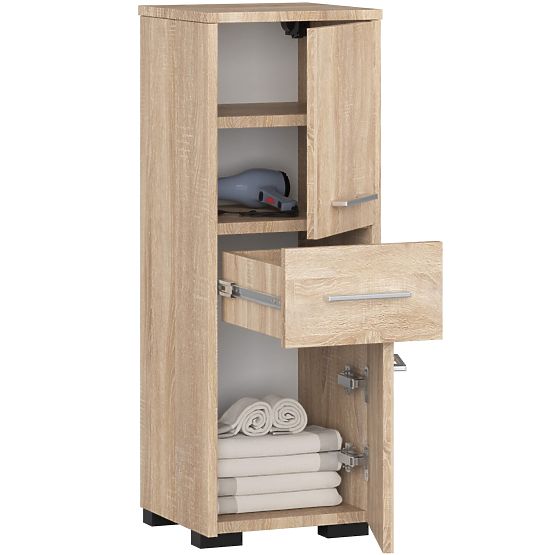 BATHROOM CABINET FIN COLUMN 30 2D 1SZ 85cm PK OAK SONOMA