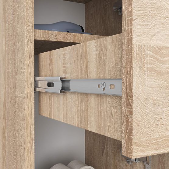 BATHROOM CABINET FIN COLUMN 30 2D 1SZ 85cm PK OAK SONOMA