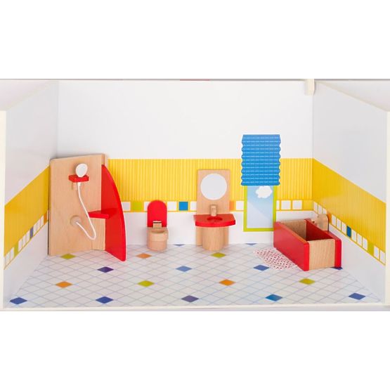 Bathroom furniture for dolls