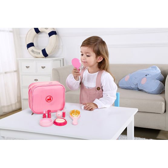 Beauty Set Cosmetic Bag with 6 Accessories ECOTOYS