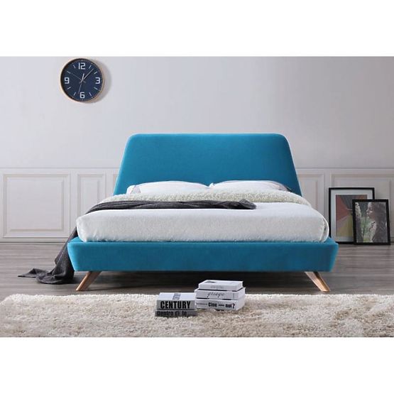 Bed GANT 160x200cm turquoise