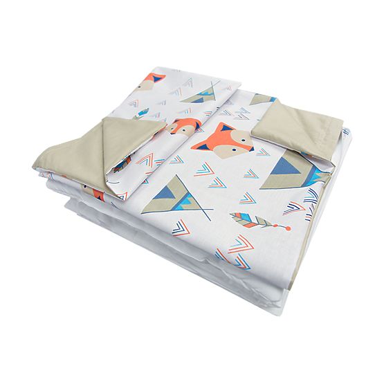 Bed linen set 135x100 cm FOX - beige