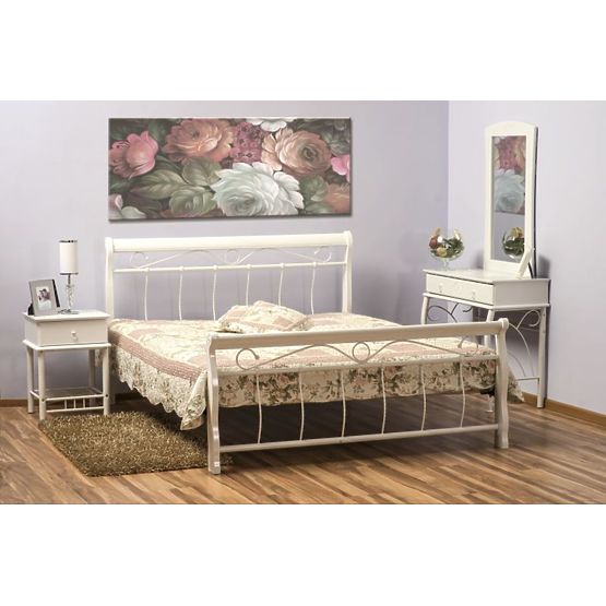 Bed VENECJA white 180x200cm
