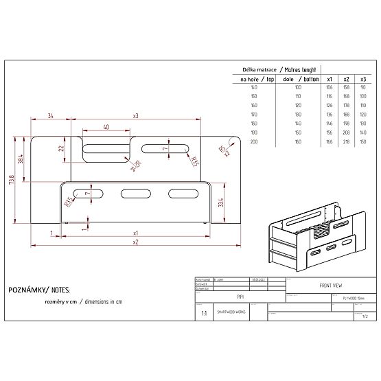 Thomas Bed with Drawer