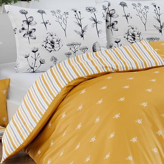 Bedding Matějovský 140x200 + 70x90 - Honey Bees