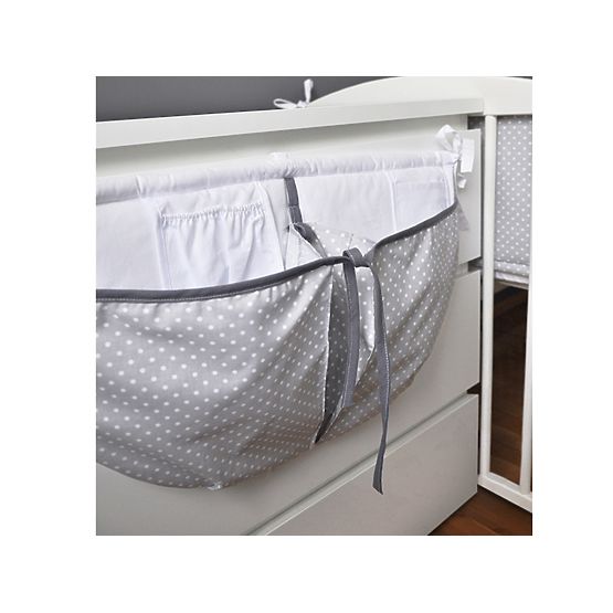 Bedding for children 3-piece bunny - grey