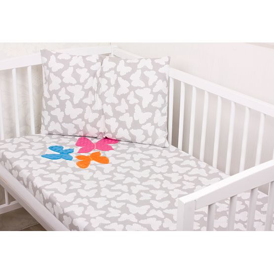 Bedding for cribs - Butterflies