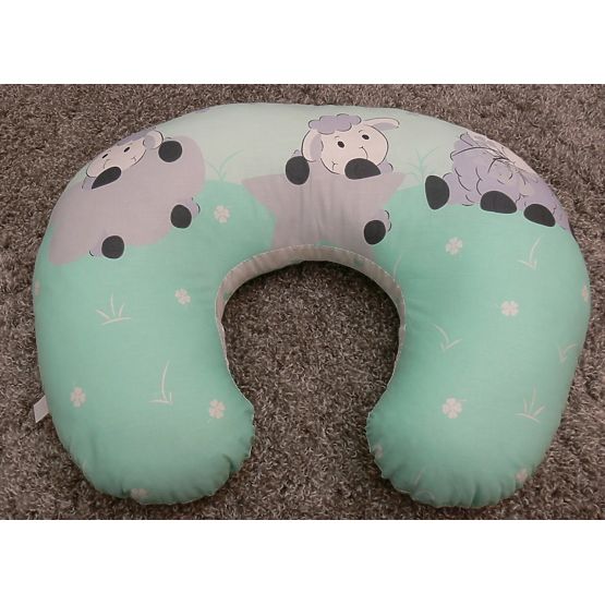 Bedding set to cribs 135x100 cm Lamb mint