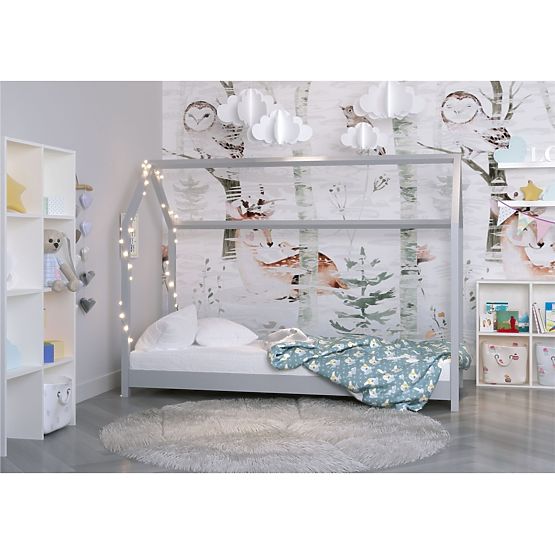 Children's House Bed Bella - Grey