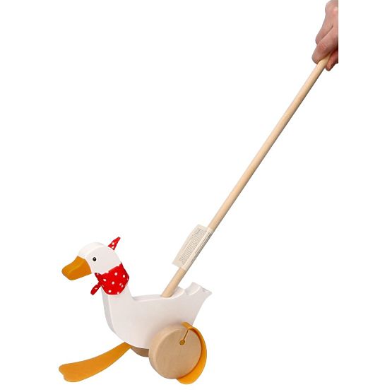 Berta the Push-Along Goose